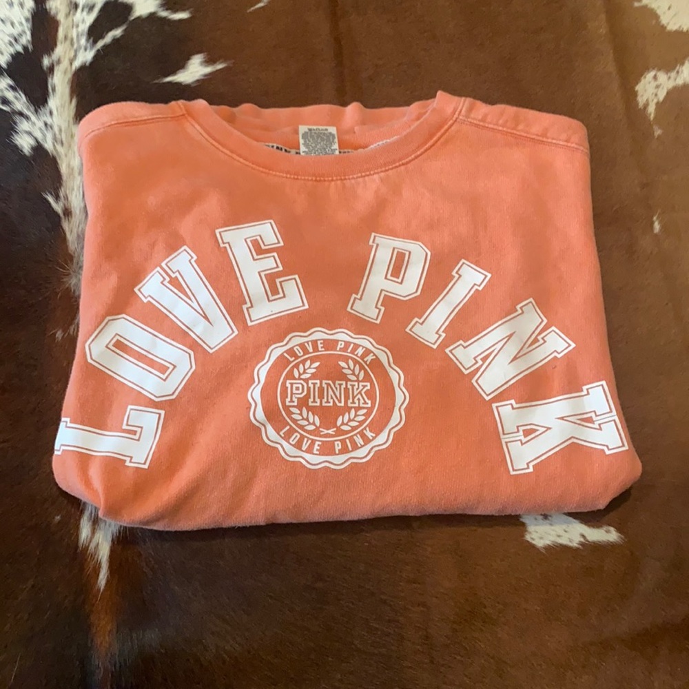 Love pink pull over